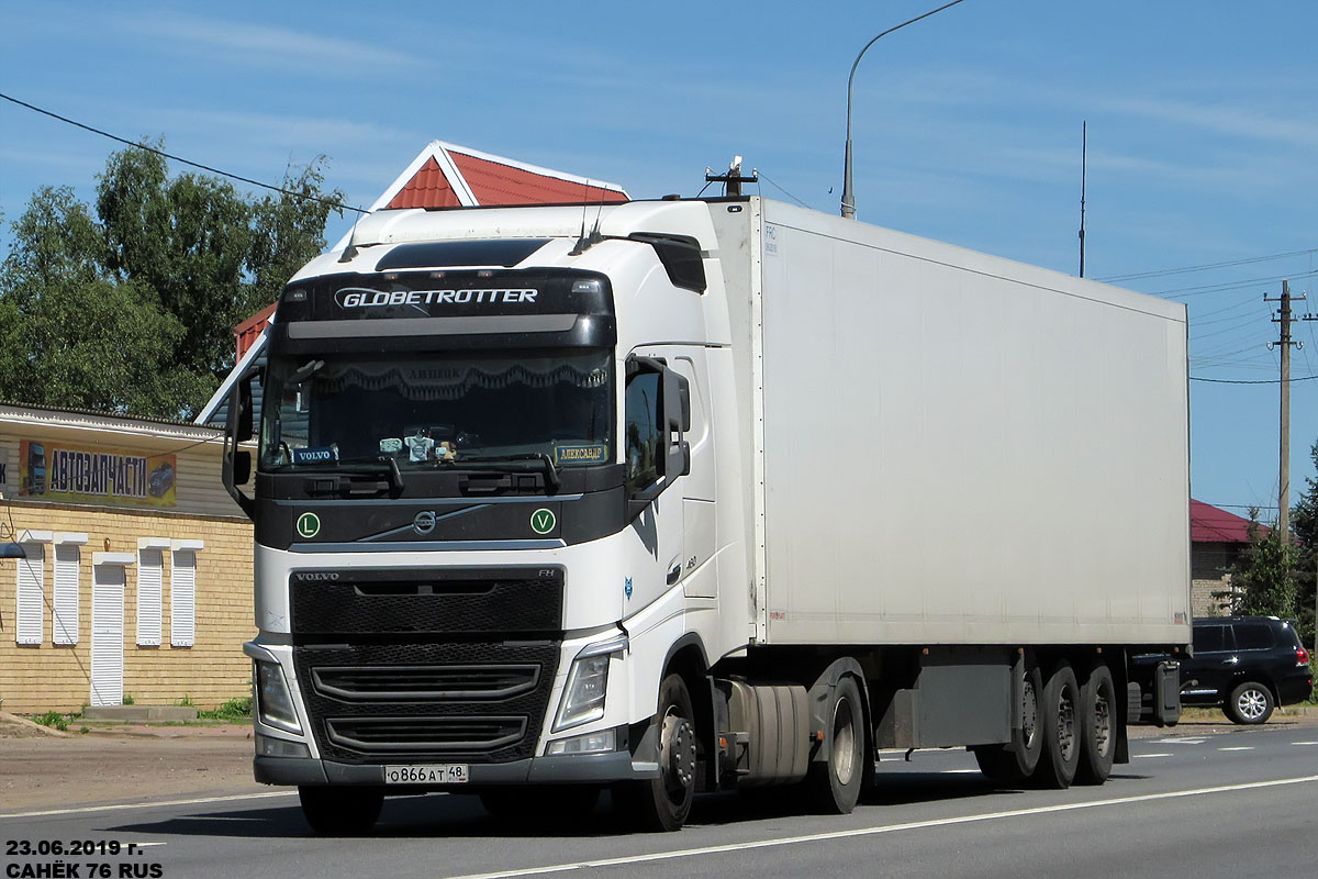 Липецкая область, № О 866 АТ 48 — Volvo ('2012) FH.460