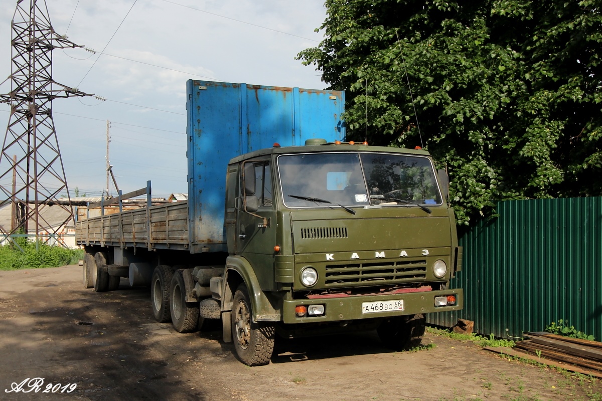 Тамбовская область, № А 468 ВО 68 — КамАЗ-5410