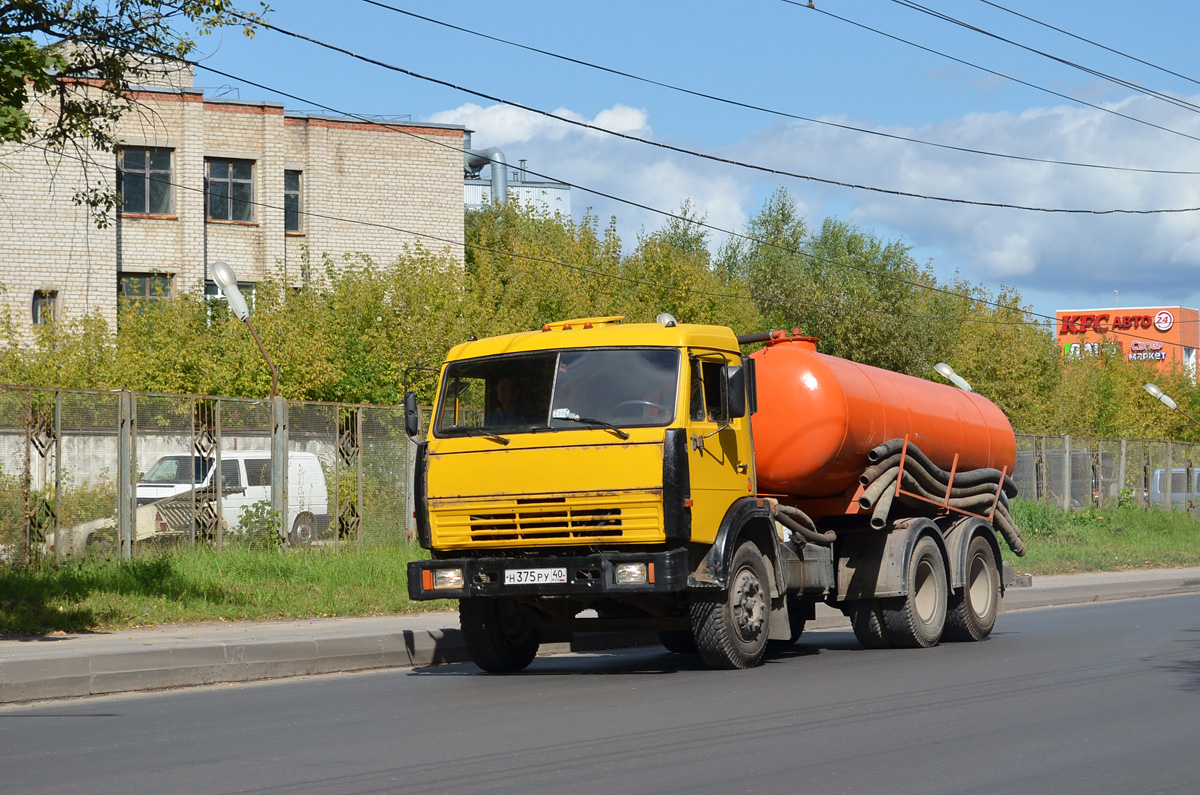 Калужская область, № Н 375 РУ 40 — КамАЗ-53215 [532150]