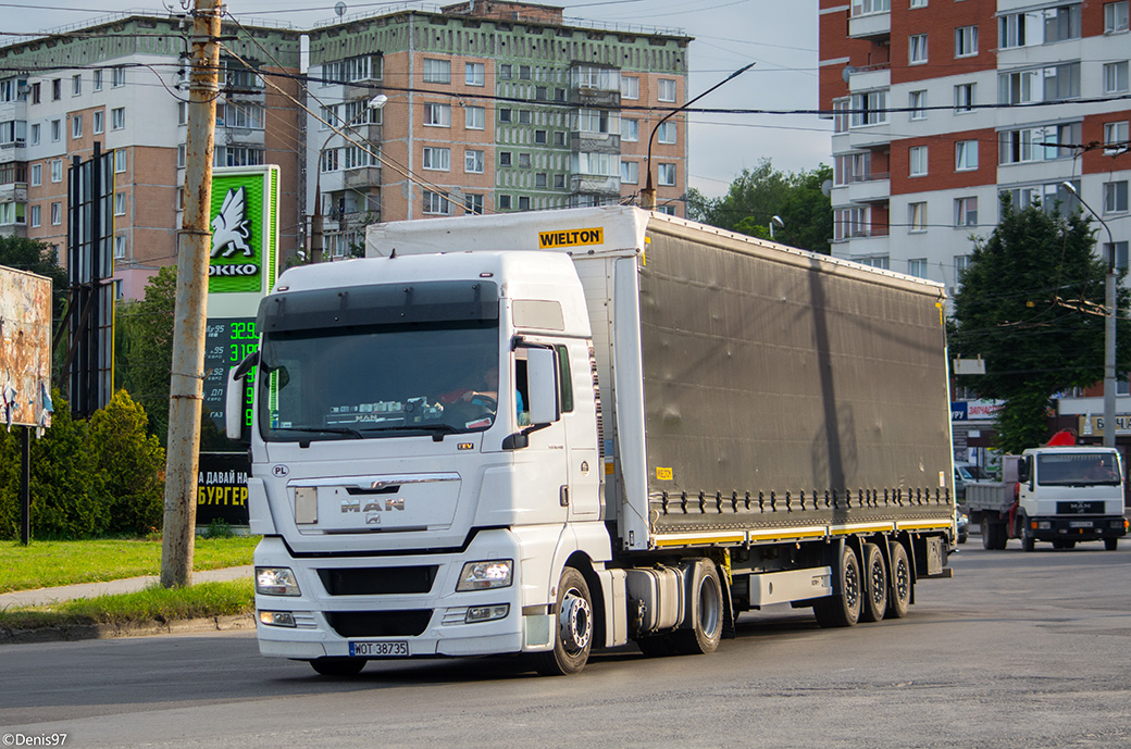 Польша, № WOT 38735 — MAN TGX ('2007) 18.440