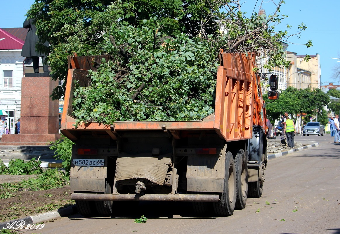 Тамбовская область, № Н 582 ВС 68 — КамАЗ-65115 [651150]