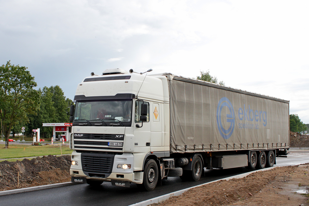 Латвия, № HN-4615 — DAF XF95 FT