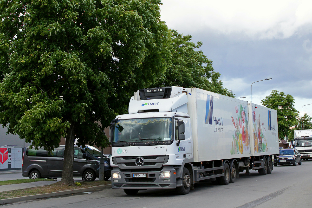 Литва, № FFO 115 — Mercedes-Benz Actros ('2009) 2541