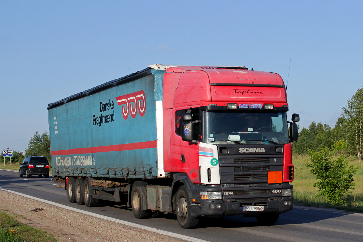 Польша, № BSU 08869 — Scania ('1996) R124L