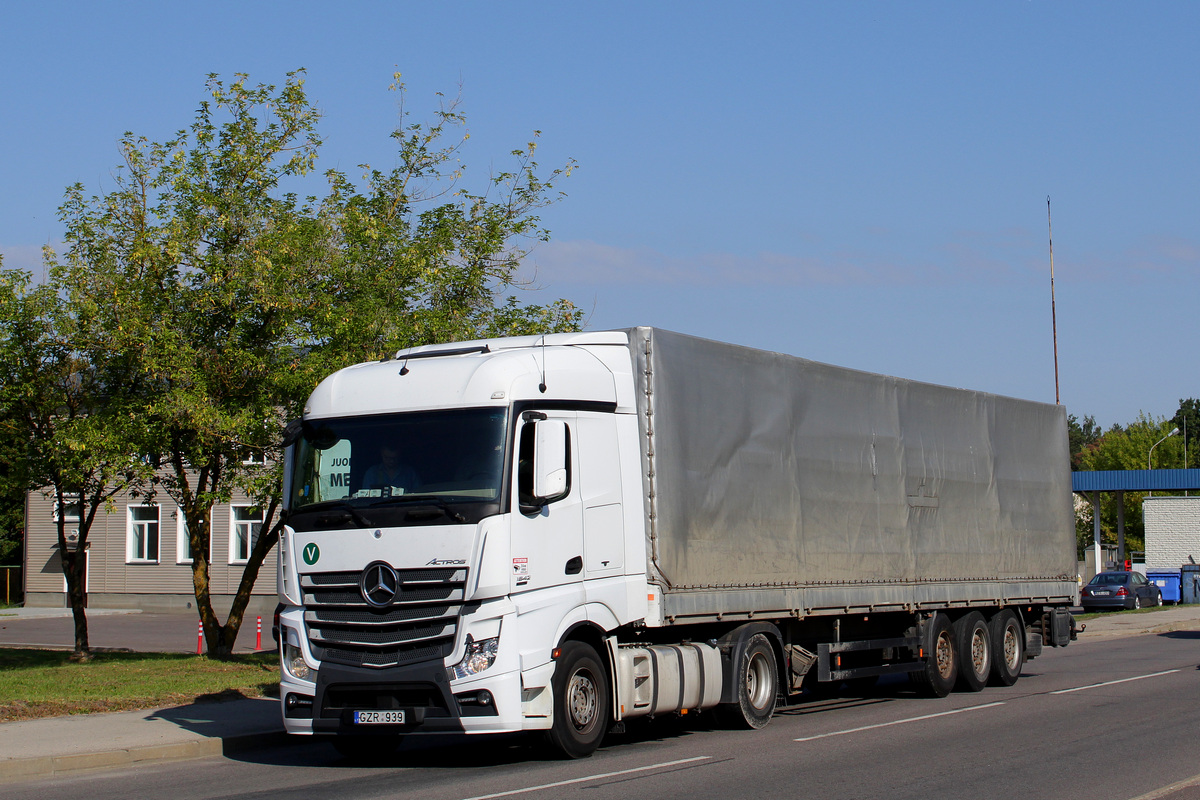 Литва, № GZR 939 — Mercedes-Benz Actros ('2011) 1842