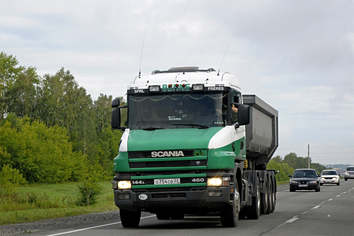 Алтайский край, № О 754 СВ 22 — Scania ('1996) T-Series 144L