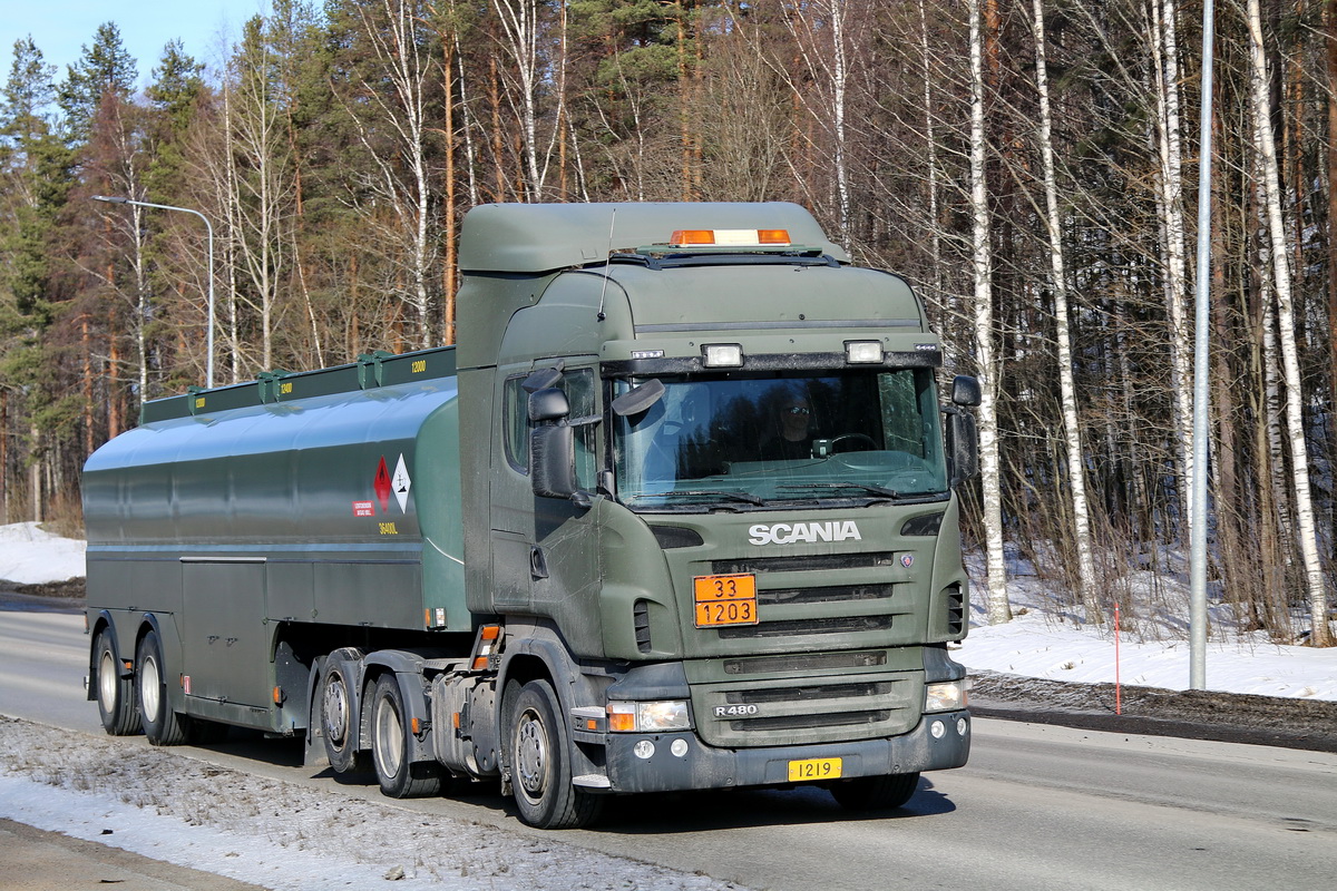 Финляндия, № 1219 — Scania ('2004) R480