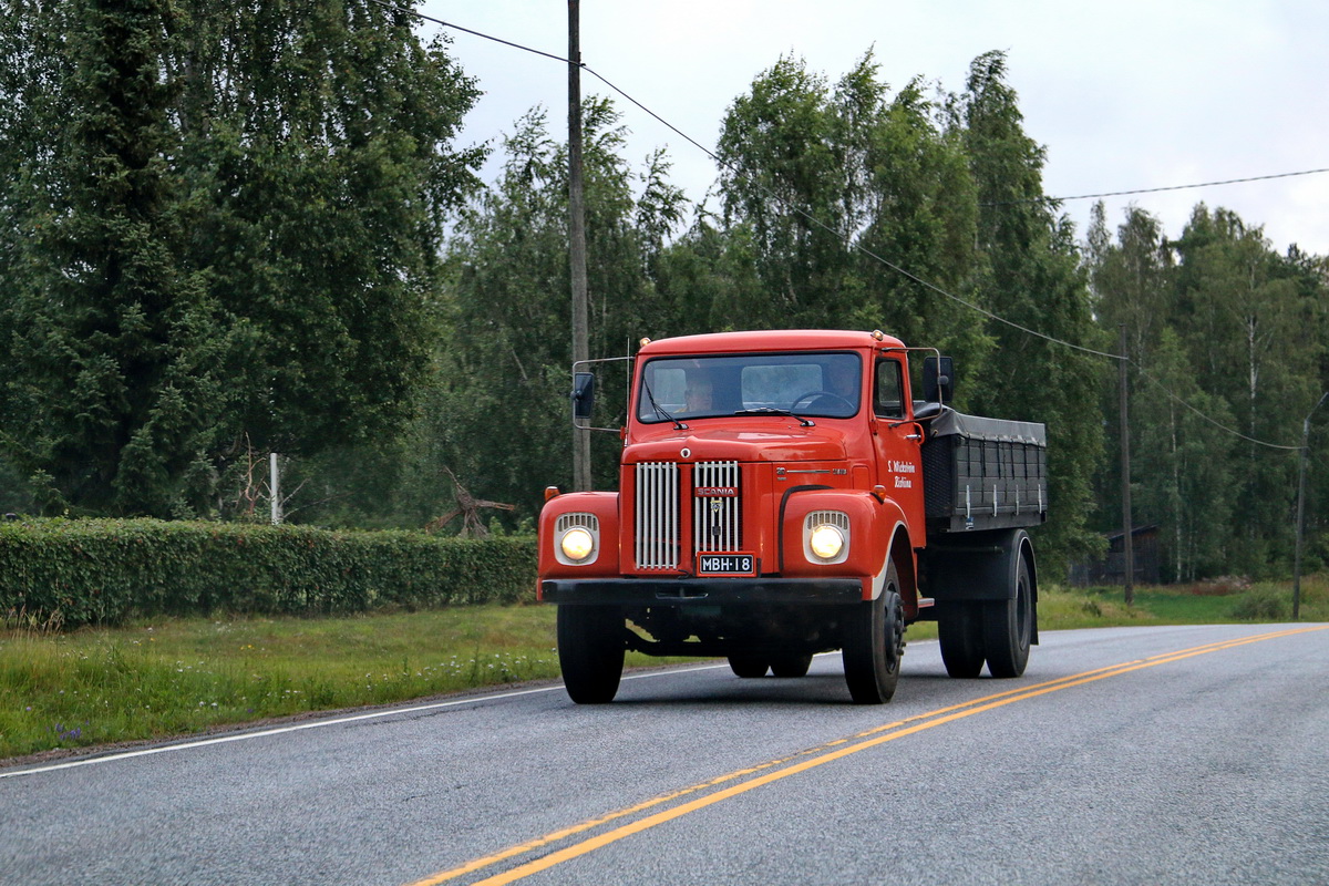 Финляндия, № MBH-18 — Scania-Vabis (общая модель)