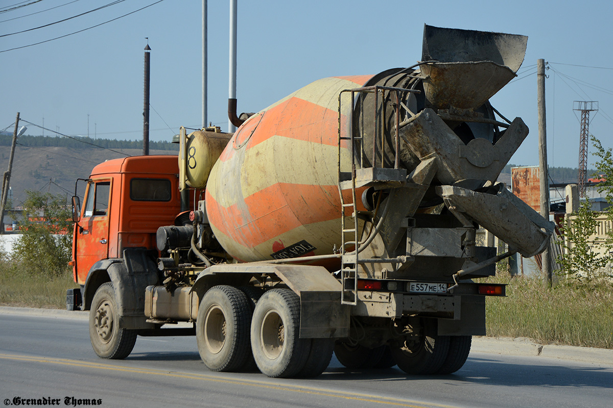 Саха (Якутия), № Е 557 МЕ 14 — КамАЗ-53229-02 [53229C]