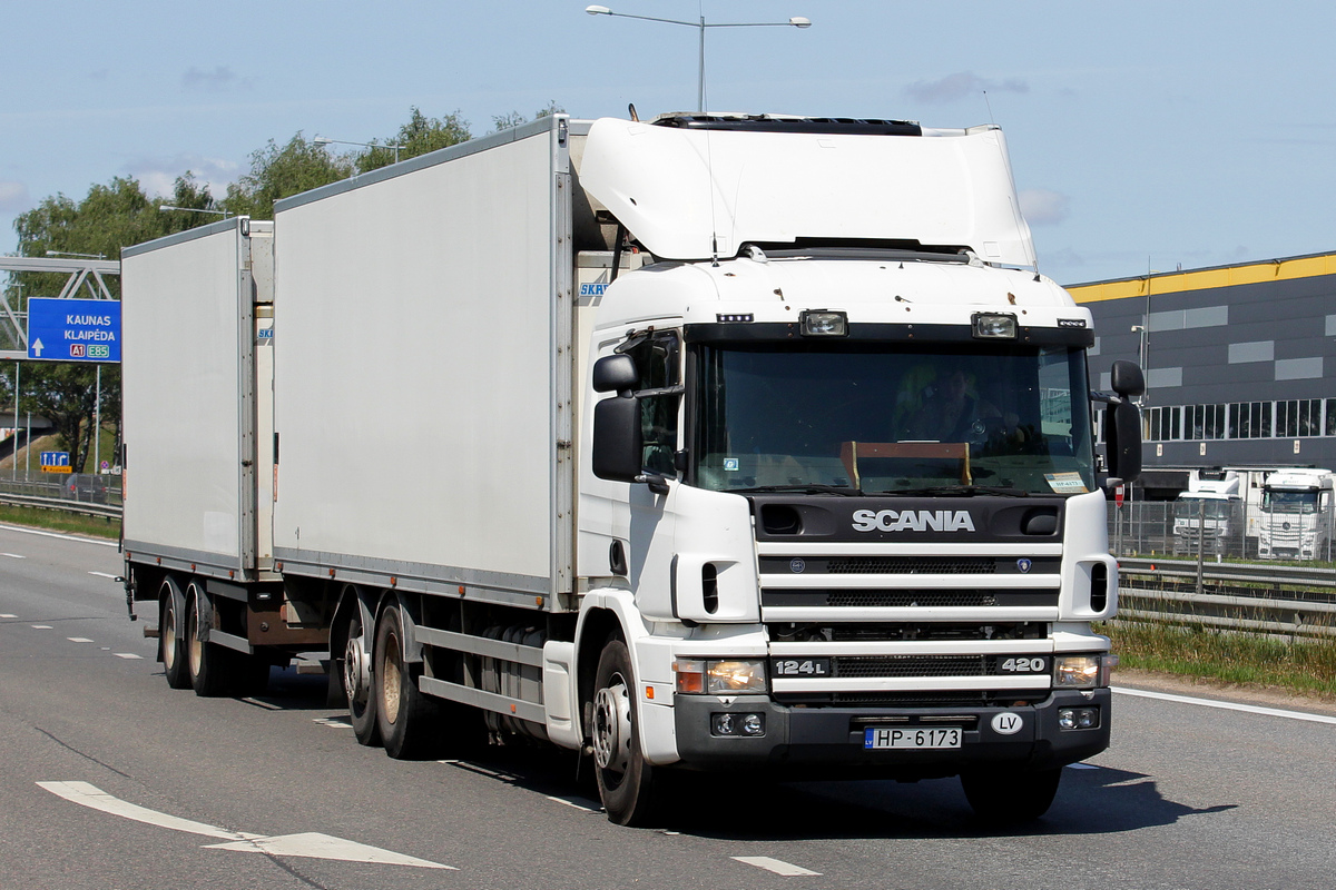 Латвия, № HP-6173 — Scania ('1996) P124L