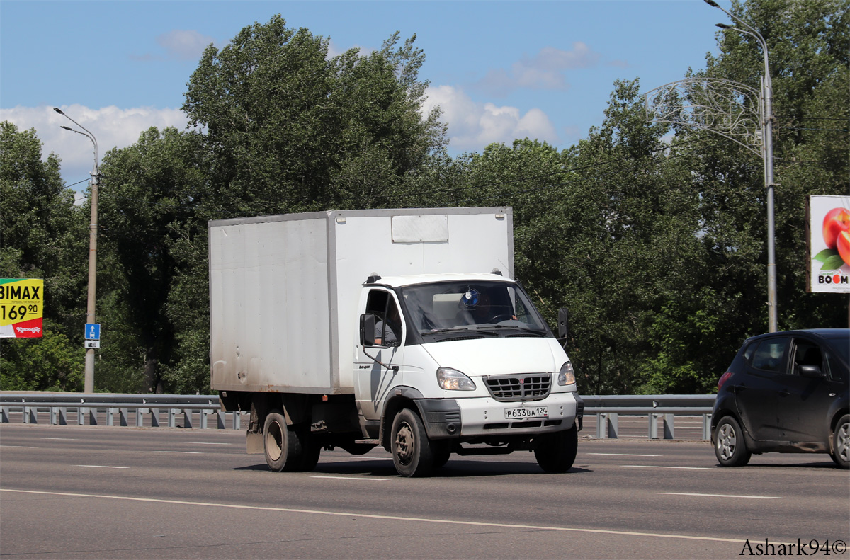 Красноярский край, № Р 633 ВА 124 — ГАЗ-33104 "Валдай"