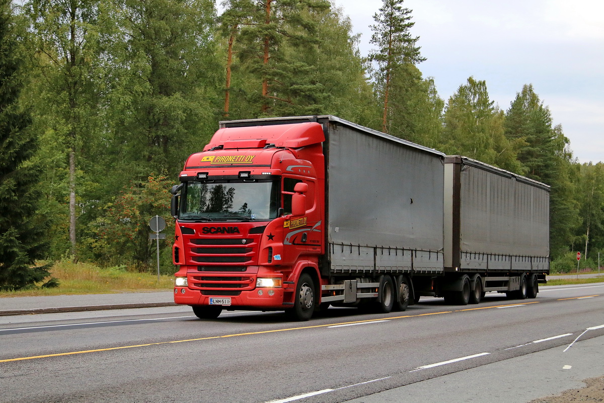 Финляндия, № LNM-511 — Scania ('2009, общая модель)