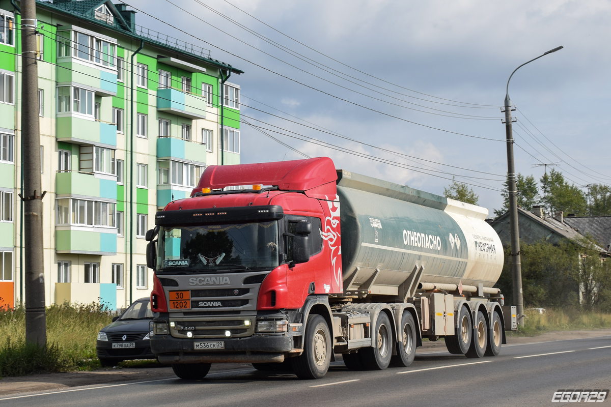 Архангельская область, № М 536 СК 29 — Scania ('2011) P440