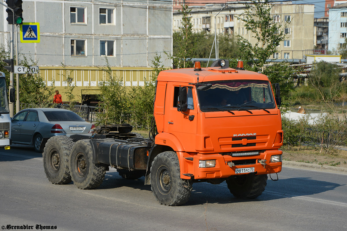 Саха (Якутия), № О 911 РС 70 — КамАЗ-44108-24 [441083]