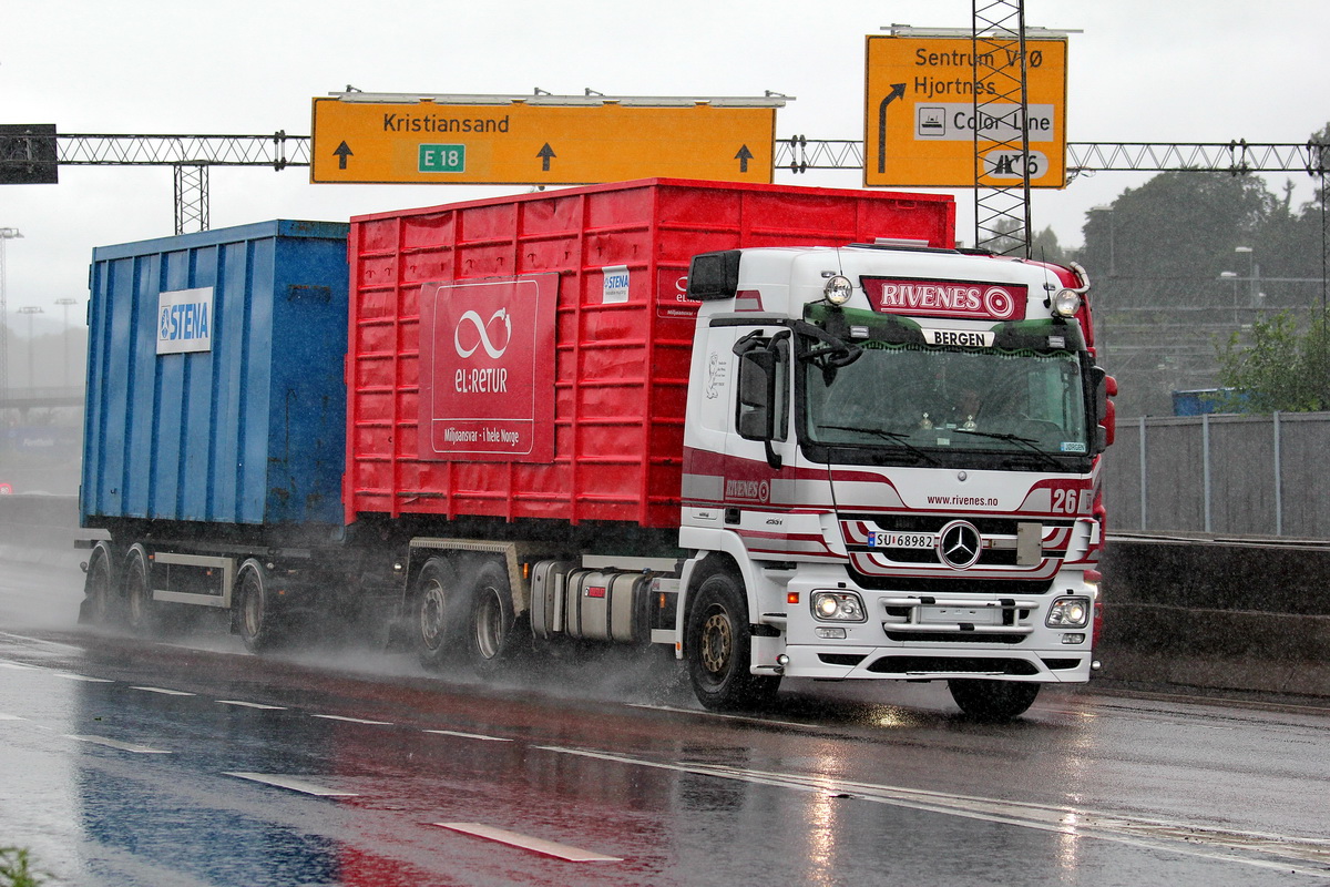 Норвегия, № SU 68982 — Mercedes-Benz Actros ('2003)