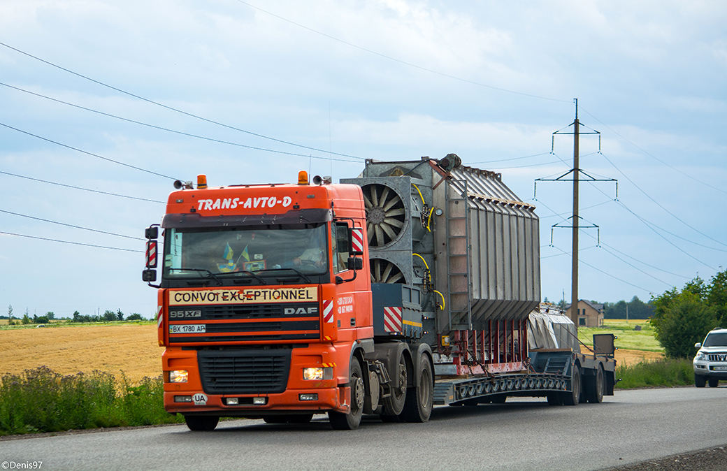 Хмельницкая область, № ВХ 1780 АР — DAF 95XF FTG