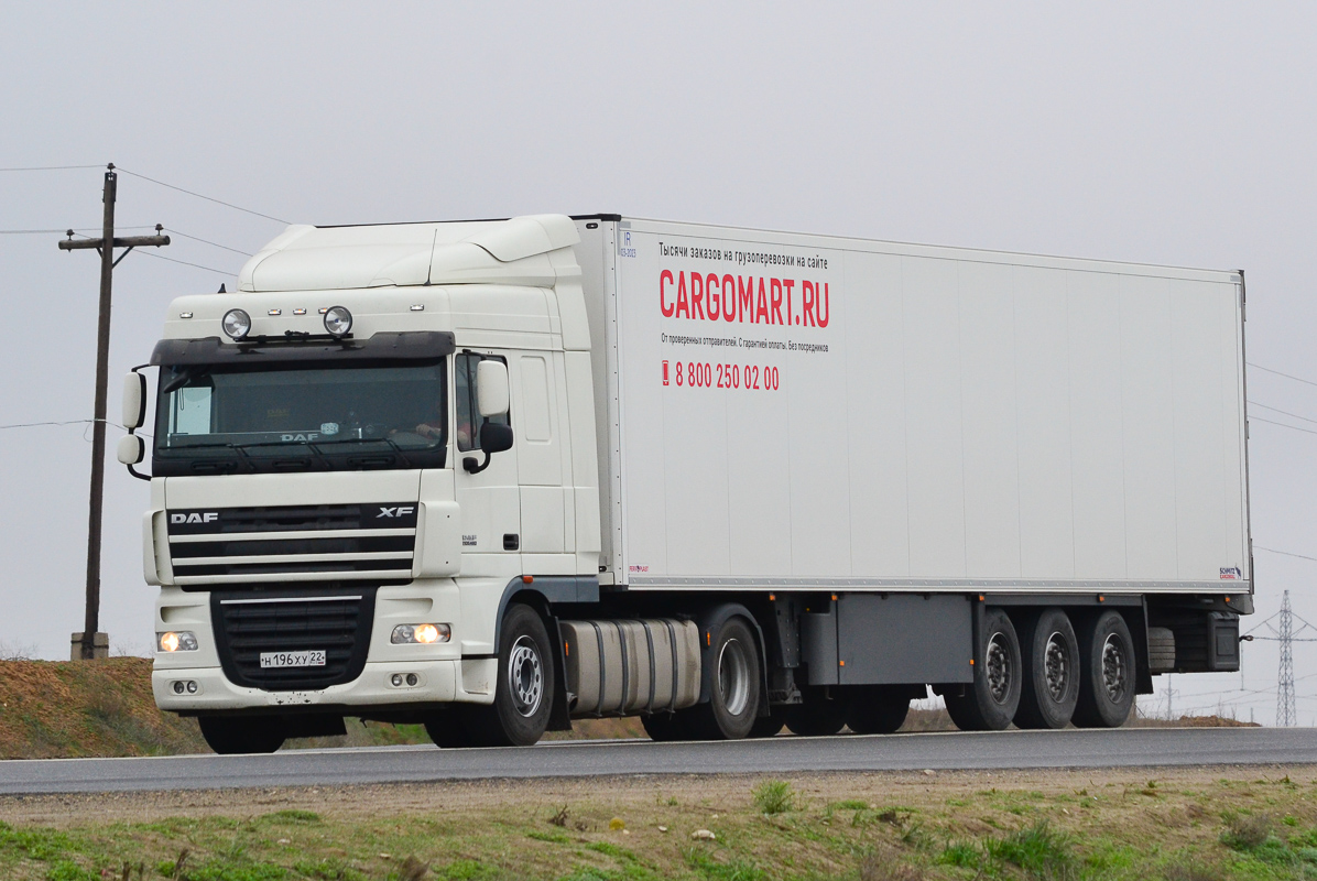 Алтайский край, № Н 196 ХУ 22 — DAF XF105 FT