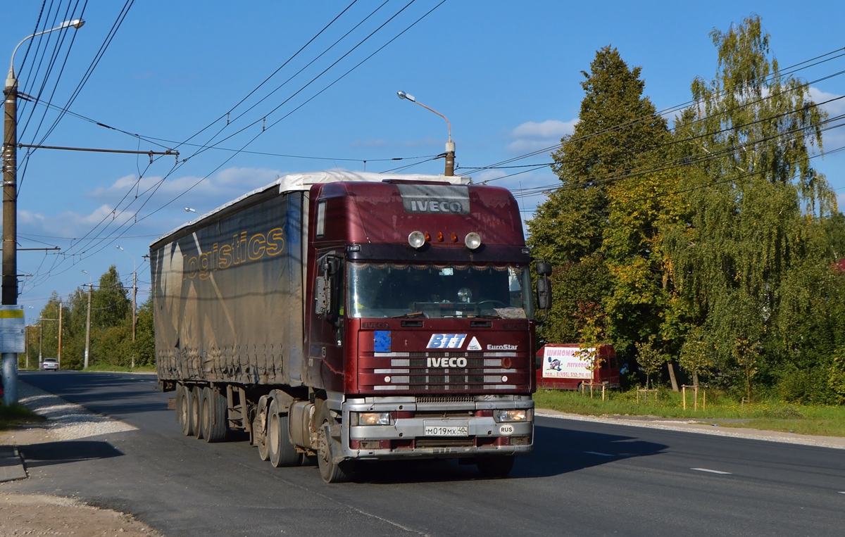 Калужская область, № М 019 МХ 40 — IVECO EuroStar