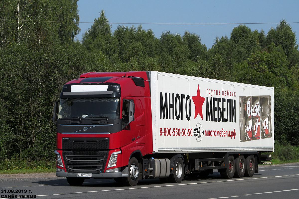 Саратовская область, № А 683 ТН 164 — Volvo ('2012) FH.420