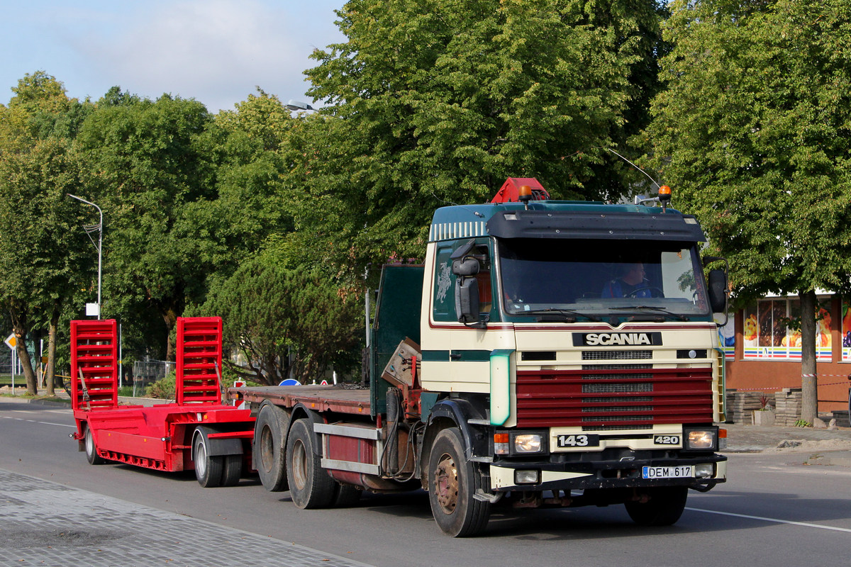 Литва, № DEM 617 — Scania (II) R143M