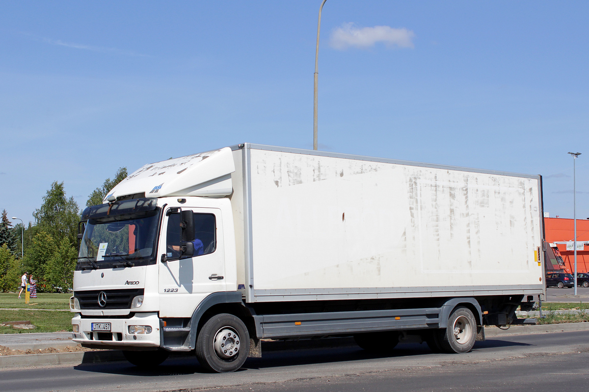 Литва, № JTK 457 — Mercedes-Benz Atego 1223