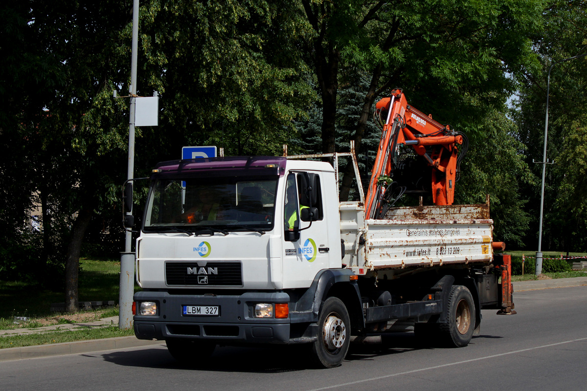 Литва, № LBM 327 — MAN L2000 (общая модель)