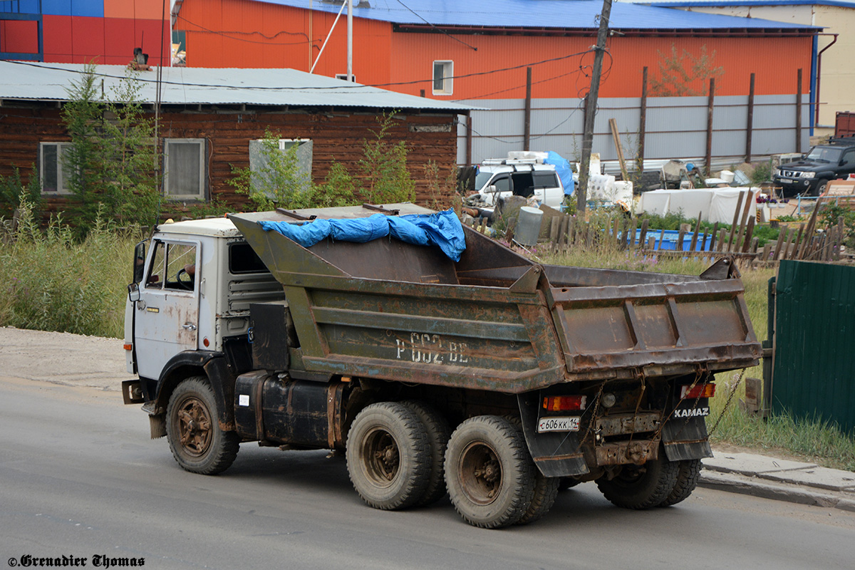 Саха (Якутия), № С 606 КК 14 — КамАЗ-55111 [551110]