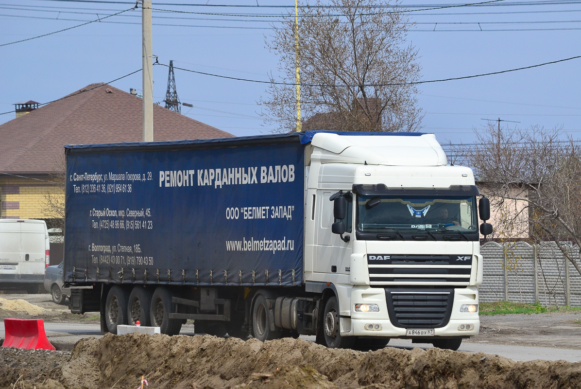 Смоленская область, № А 846 ВХ 67 — DAF XF105 FT