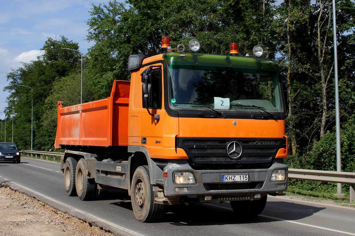 Литва, № KHZ 115 — Mercedes-Benz Actros ('2003) 2641