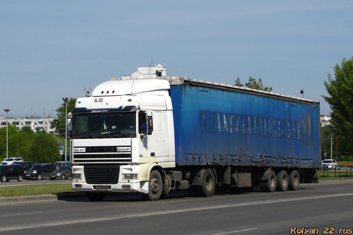 Новосибирская область, № С 173 МК 154 — DAF 95XF FT