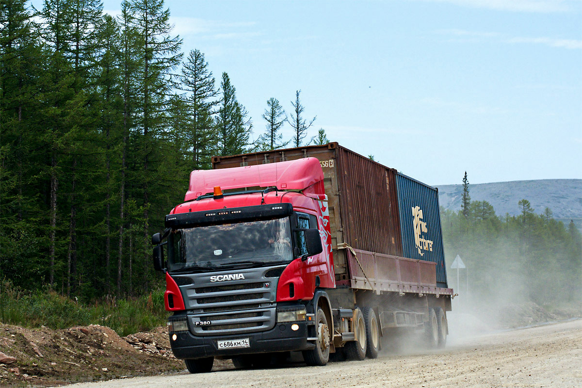 Саха (Якутия), № С 686 КМ 14 — Scania ('2004) P380