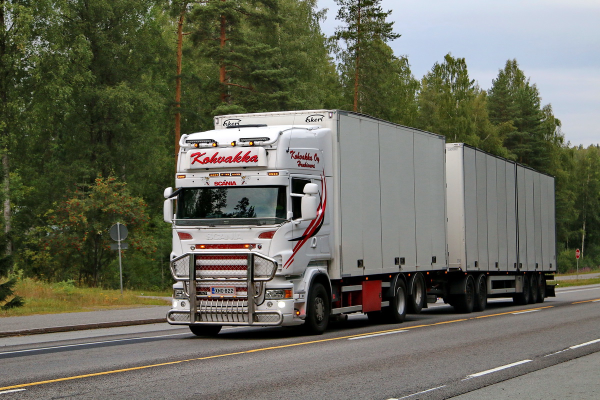 Финляндия, № XNO-822 — Scania ('2004) R580