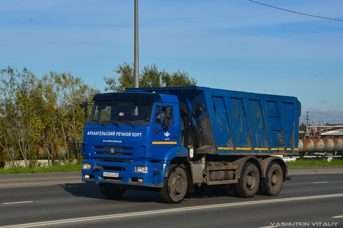 Архангельская область, № М 302 ОХ 29 — КамАЗ-6520-43