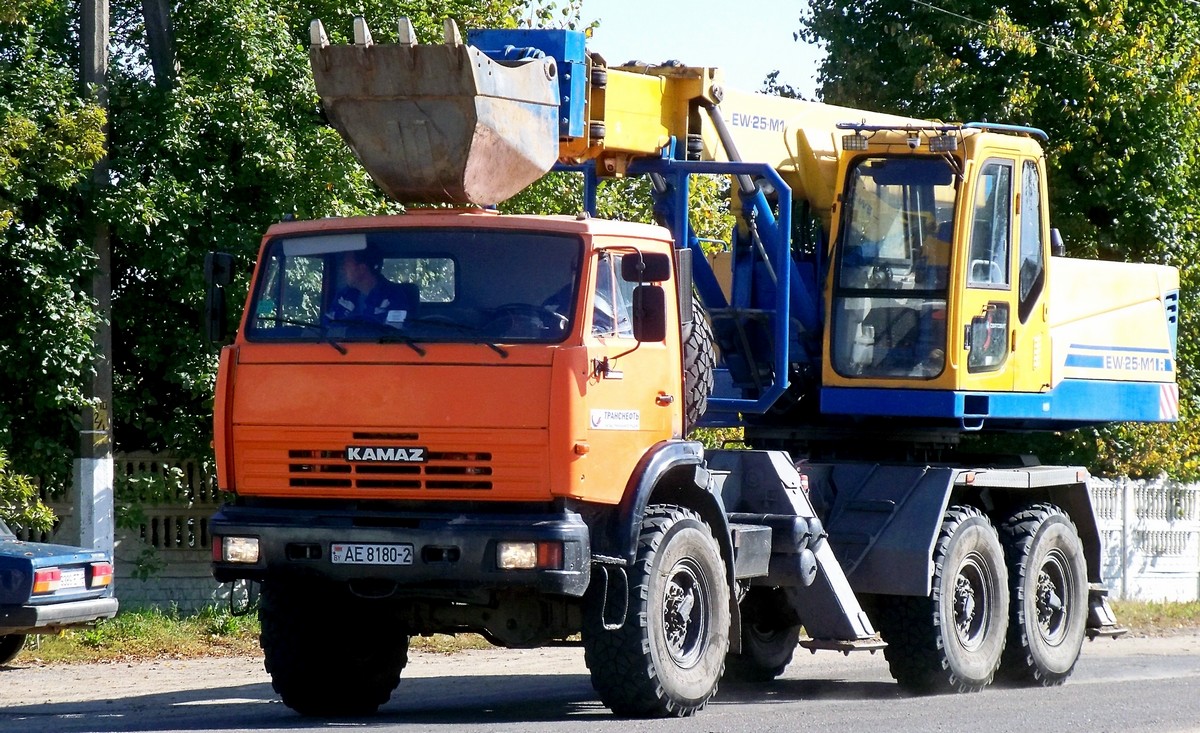 Витебская область, № АЕ 8180-2 — КамАЗ-43118 (общая модель)