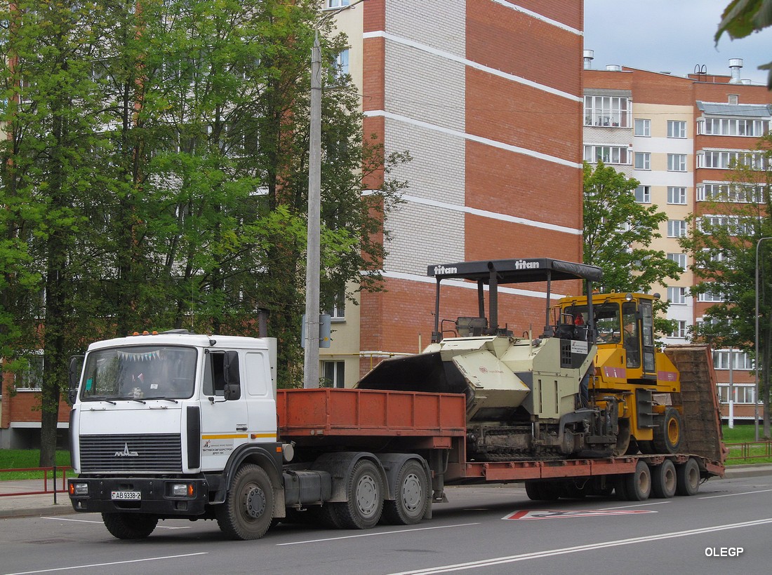 Витебская область, № АВ 9338-2 — МАЗ-6422 (общая модель); Витебская область, № ВА-2 9042 — ABG Titan (общая модель); Витебская область, № (BY-2) Б/Н СТ 0010 — Амкодор-6641