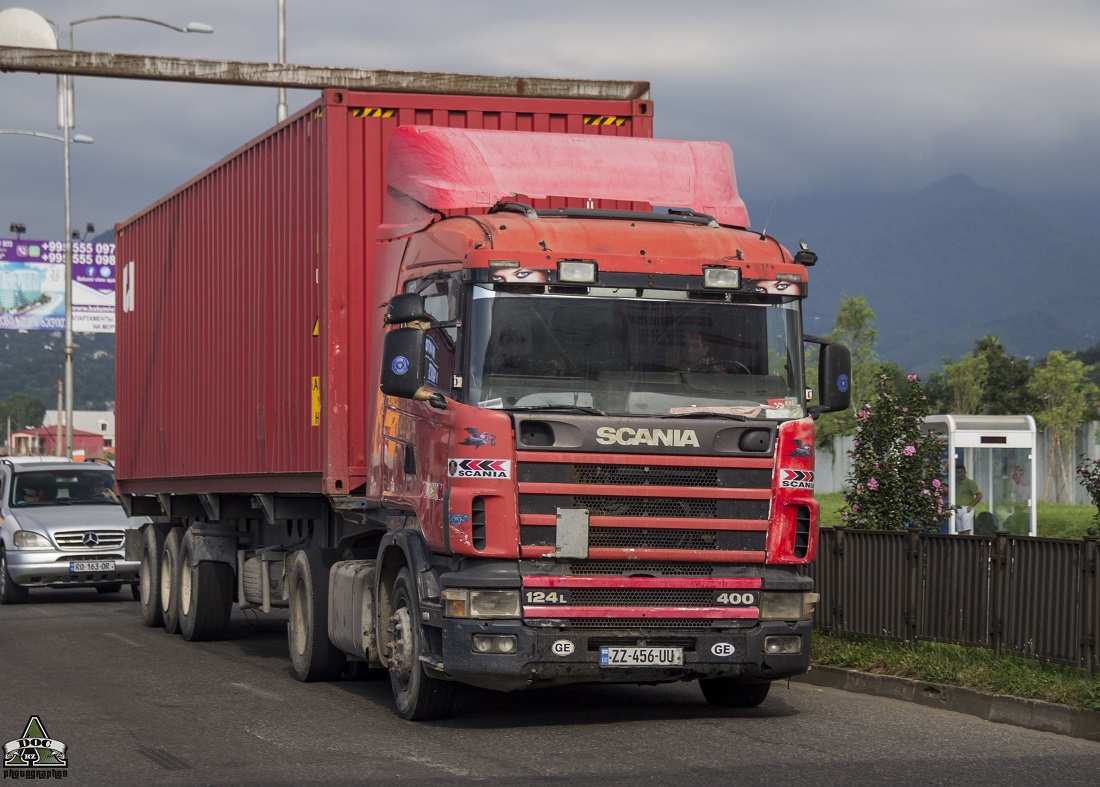 Грузия, № ZZ-456-UU — Scania ('1996) R124L