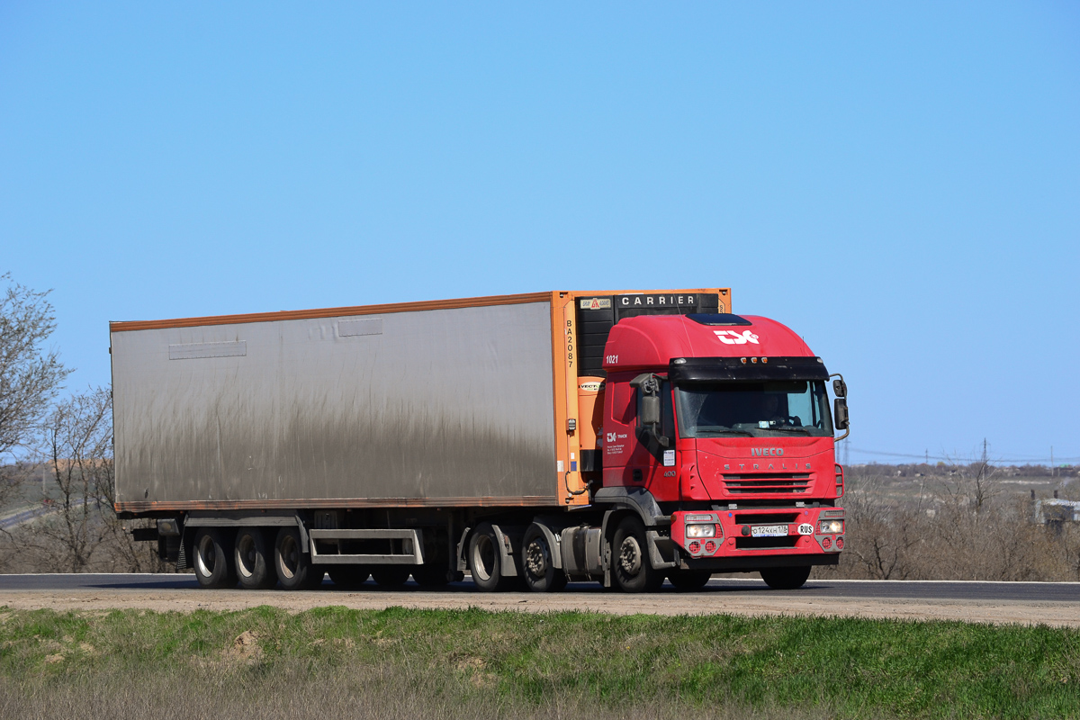 Санкт-Петербург, № О 124 ХН 178 — IVECO Stralis ('2007) 400