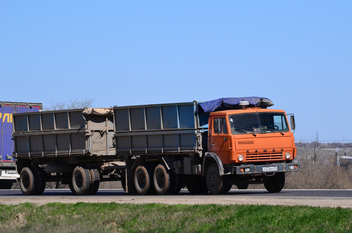 Волгоградская область, № Х 373 КУ 34 — КамАЗ-5320