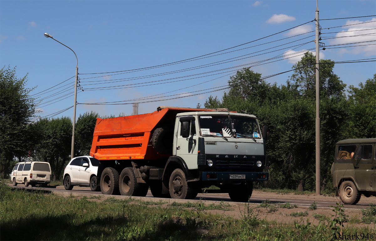 Красноярский край, № М 039 ВМ 24 — КамАЗ-55111 [551110]