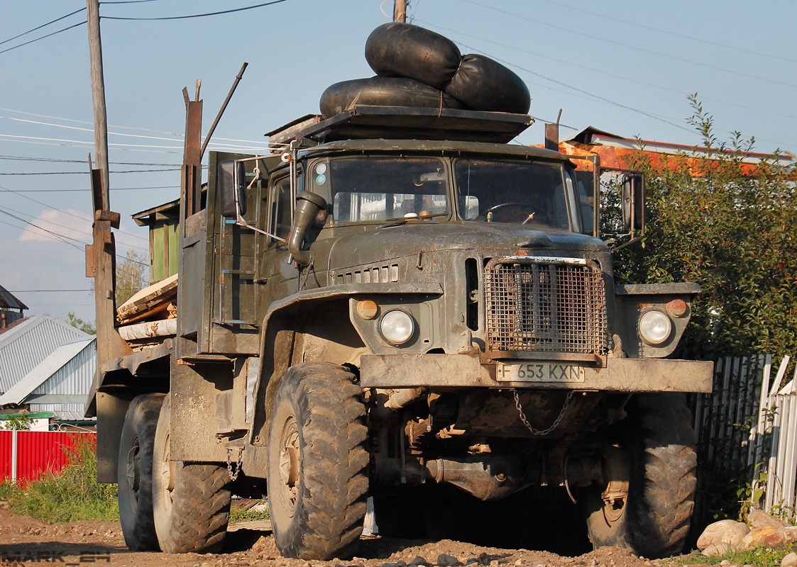 Восточно-Казахстанская область, № F 653 KXN — Урал-375Д