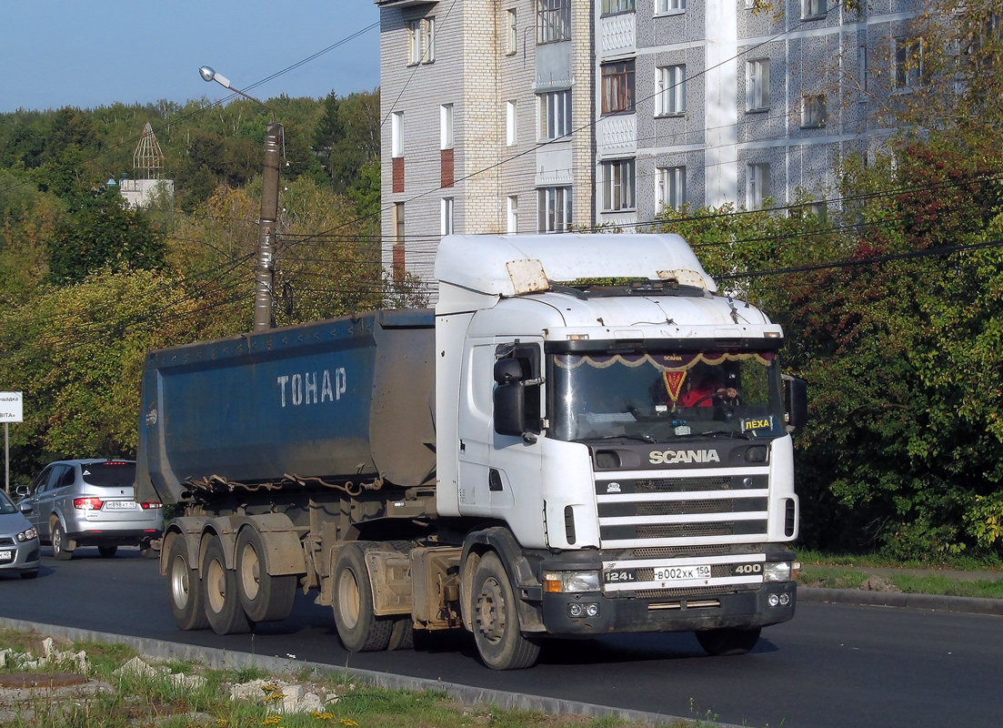 Калужская область, № В 002 ХК 150 — Scania ('1996) R124L