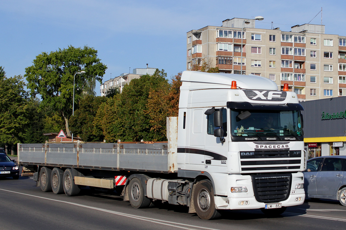 Латвия, № LM-882 — DAF XF105 FT