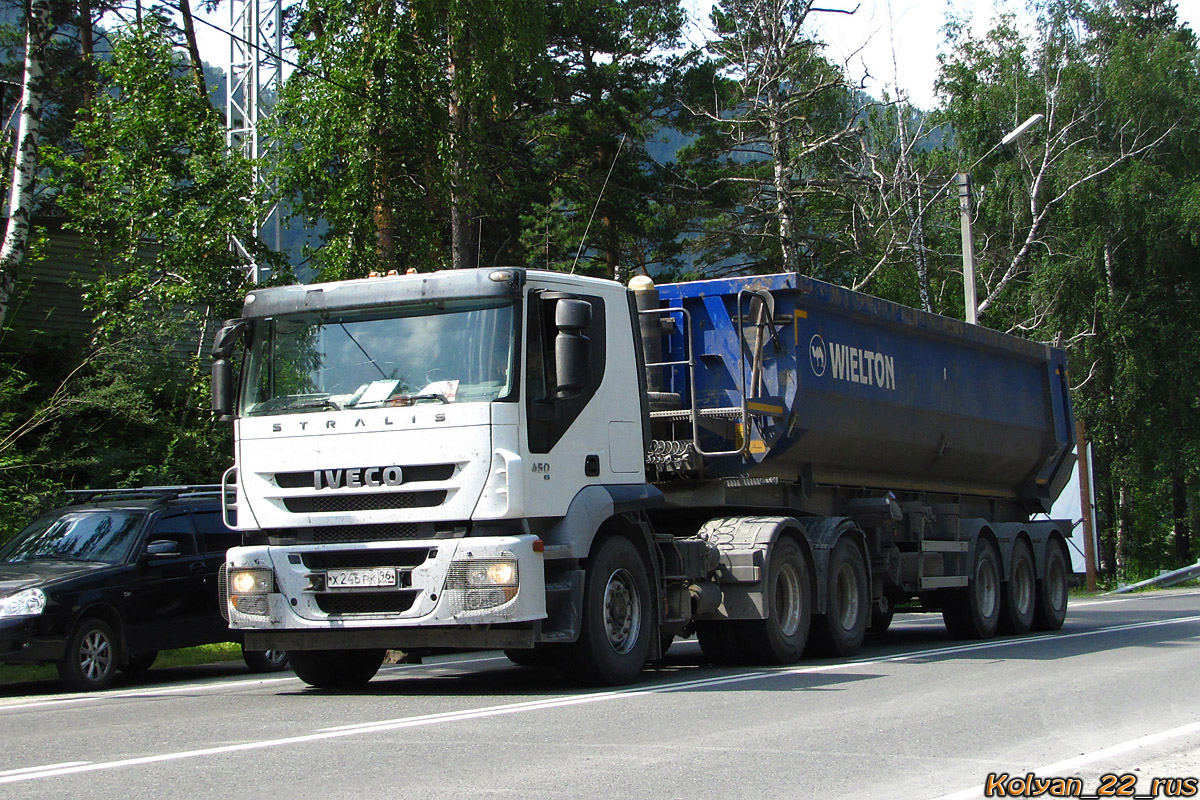 Алтайский край, № Х 246 РК 96 — IVECO Stralis ('2007) 450