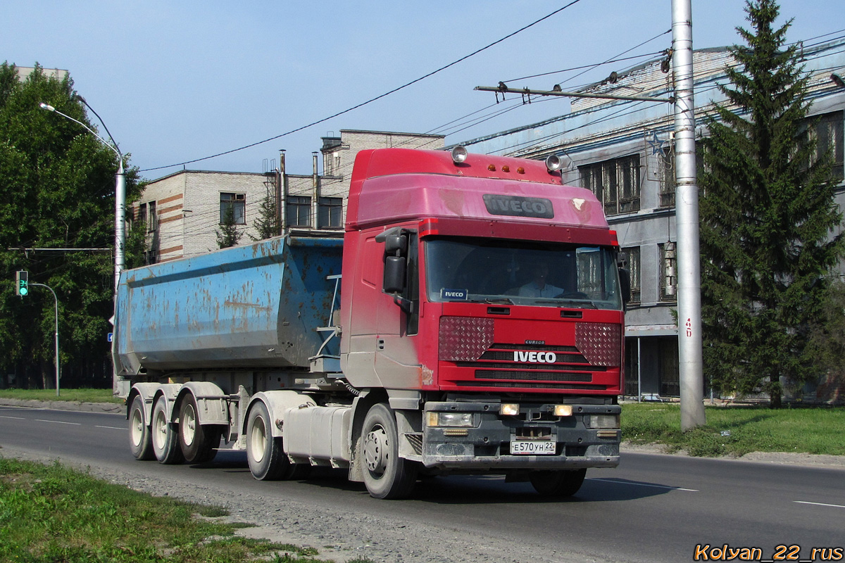 Алтайский край, № Е 570 УН 22 — IVECO EuroStar