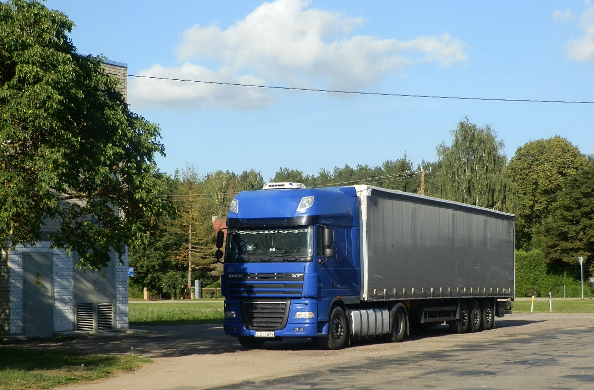 Латвия, № JC-4677 — DAF XF105 FT