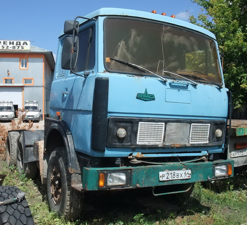 Саратовская область, № Р 218 ВХ 64 — МАЗ-6422 (общая модель)