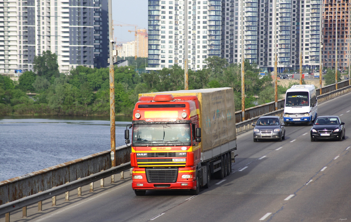 Волынская область, № АС 3900 ВН — DAF XF95 FT