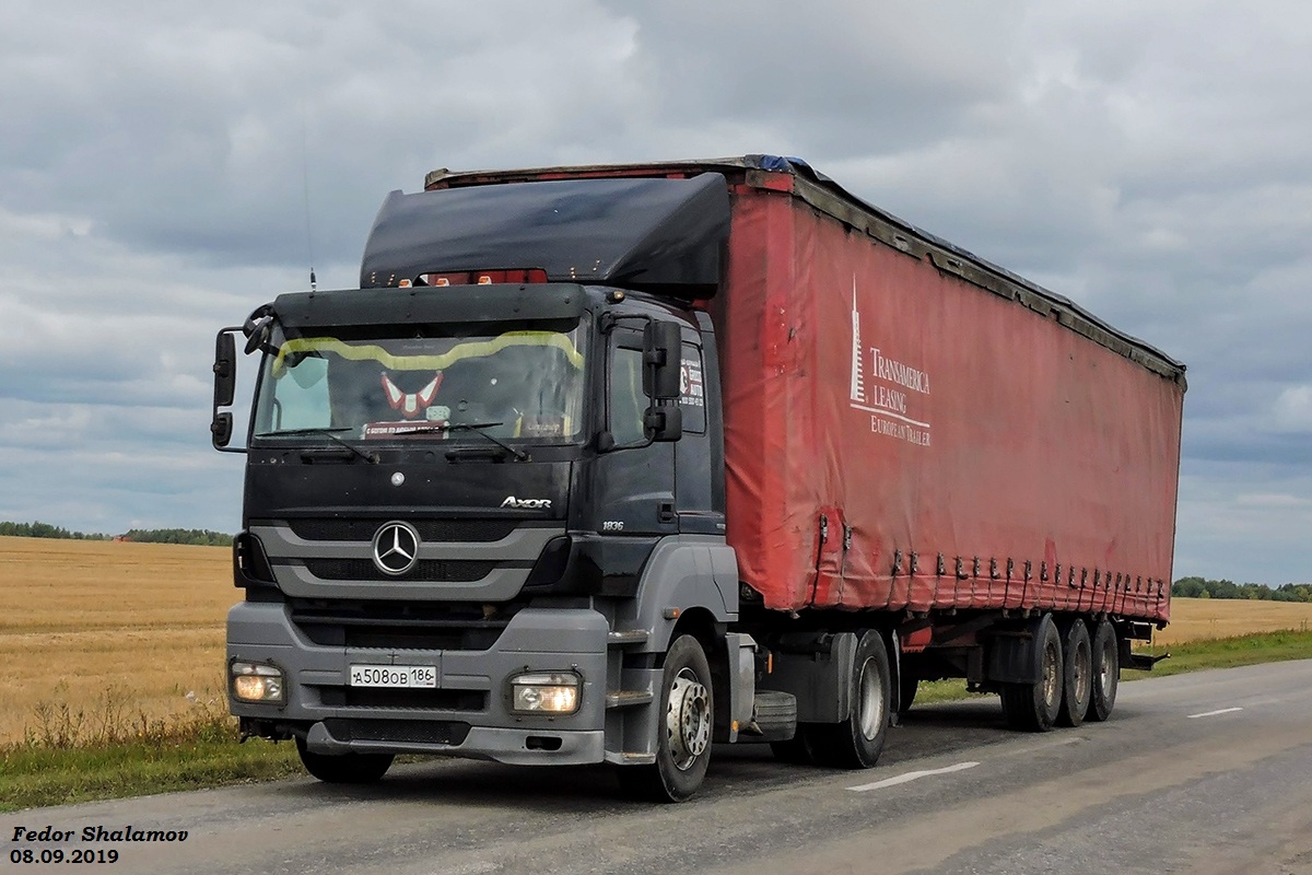 Ханты-Мансийский автоном.округ, № А 508 ОВ 186 — Mercedes-Benz Axor 1836