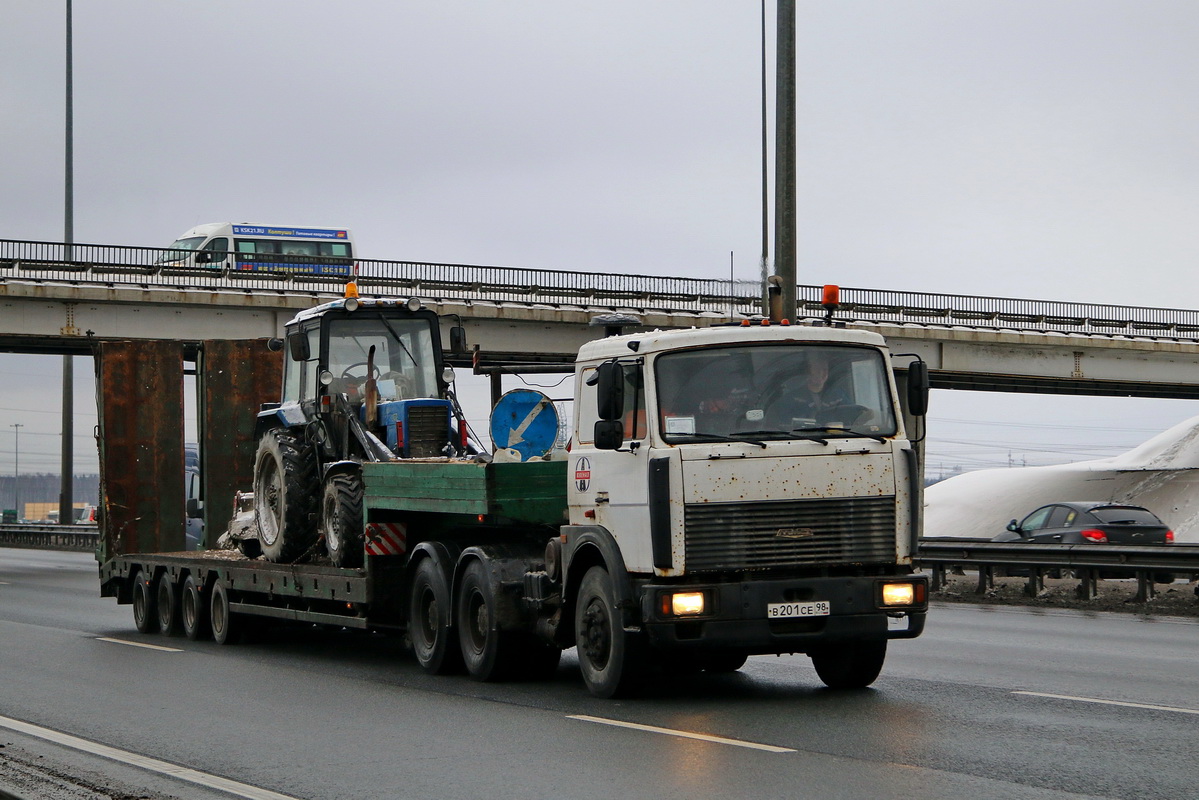 Санкт-Петербург, № В 201 СЕ 98 — МАЗ-6422 (общая модель)