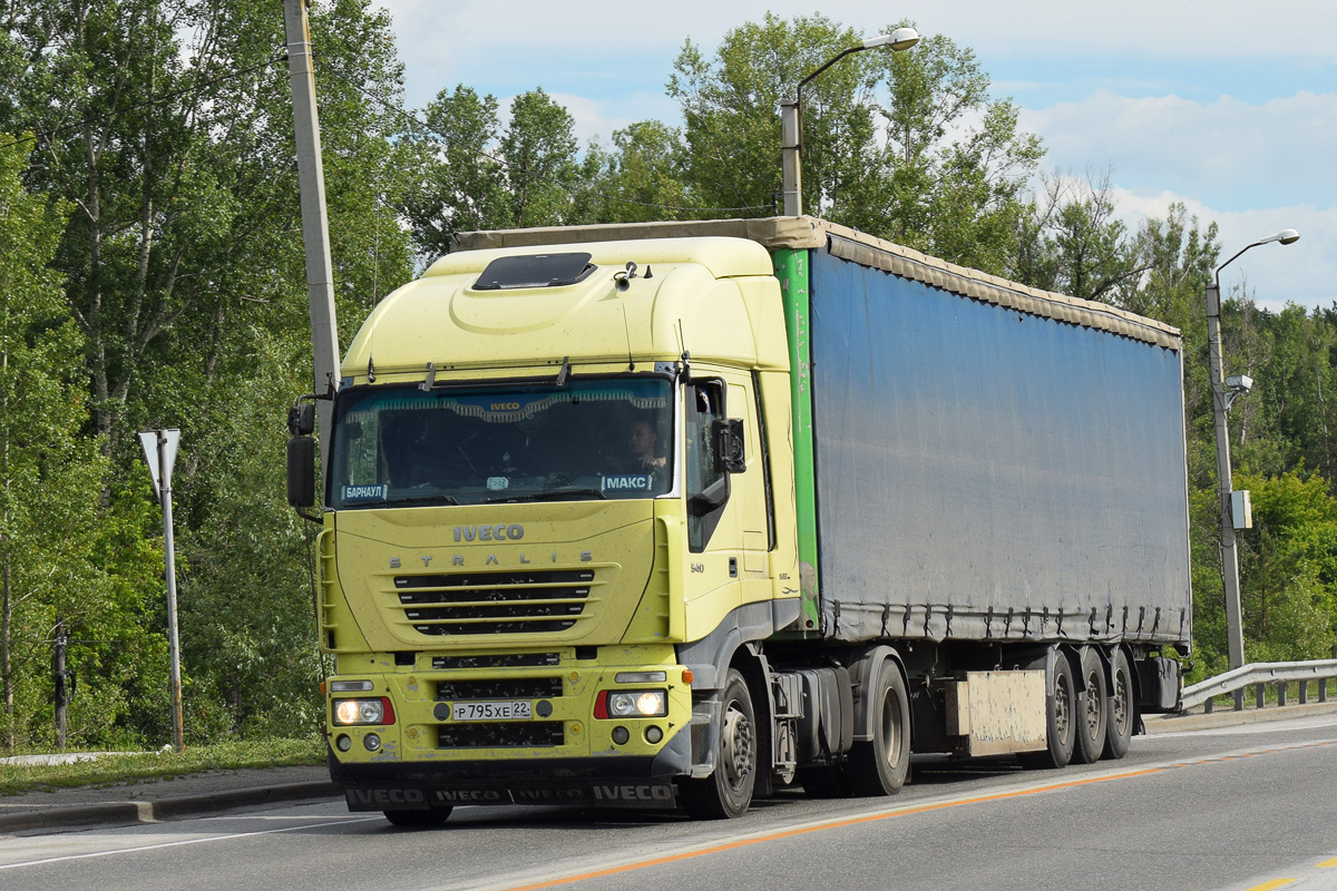 Алтайский край, № Р 795 ХЕ 22 — IVECO Stralis ('2002) 540